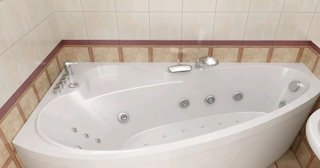 Установка угловой ванны в Каменске-Уральском - профессиональный монтаж от СантехДомКмн от 3074 рублей