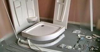 Установка душевой кабины Каменск-Уральский, цена от 2962 руб.